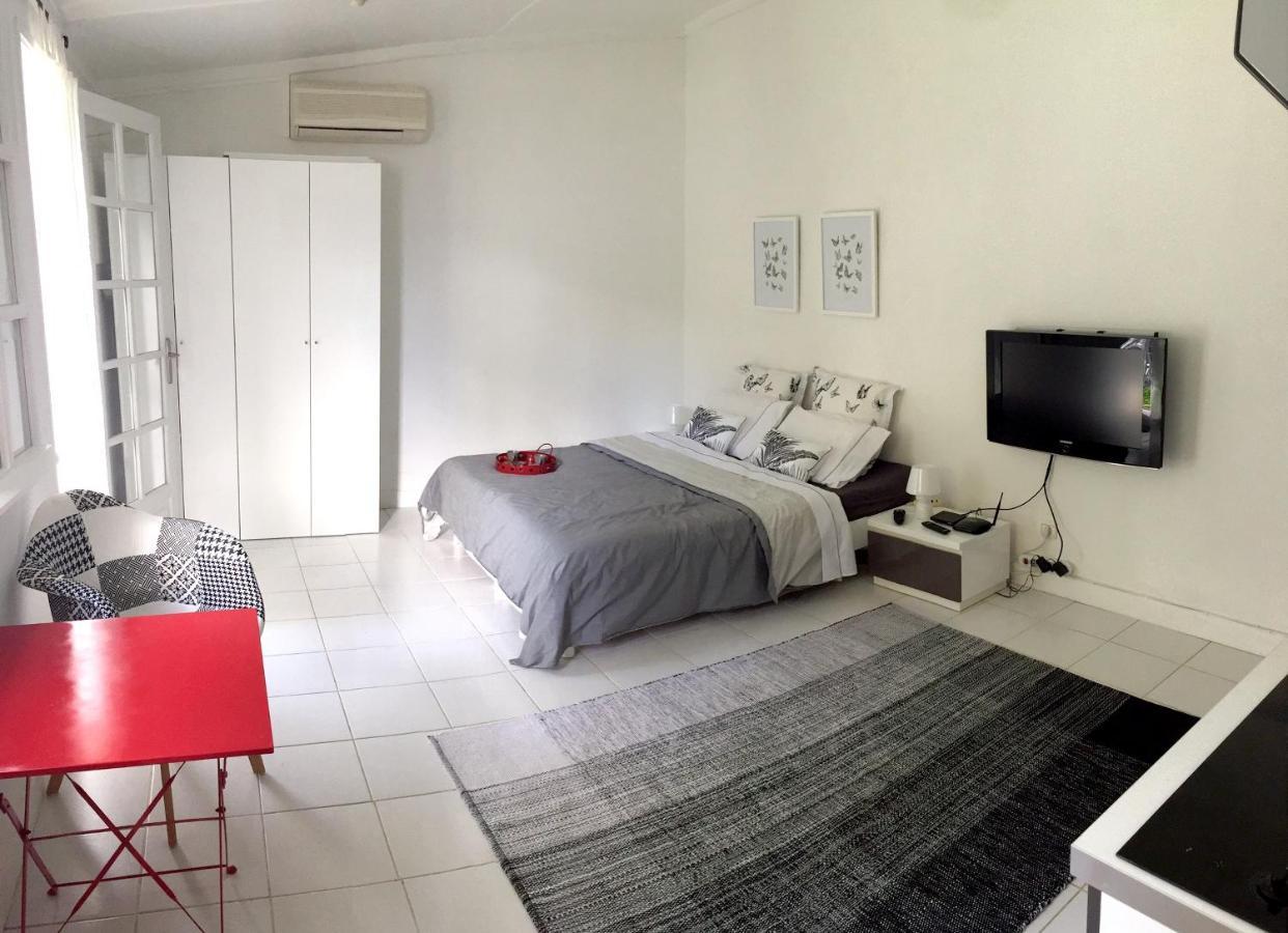 Studio Charmant Au Coeur De Boucan Canot 30 M² Avec Jardin Prive Saint-Paul Dış mekan fotoğraf